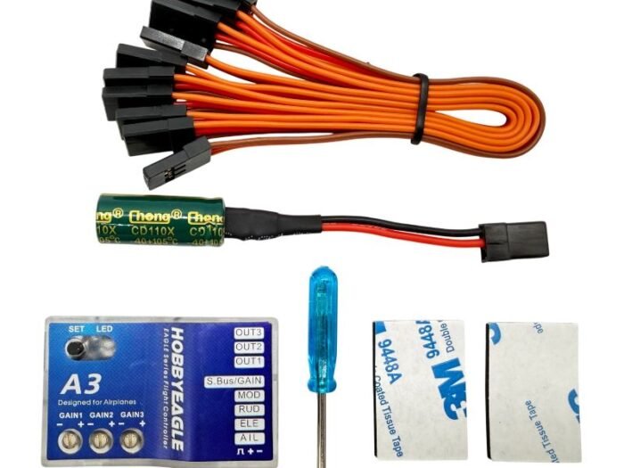 A3 6-Axis Gyro Stabilizer Flight Controller for Fixed-Wing RC Plane