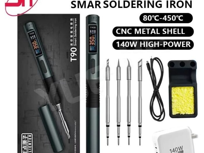 ALIENTEK T90B Smart Soldering Iron with PD 140W Adapter