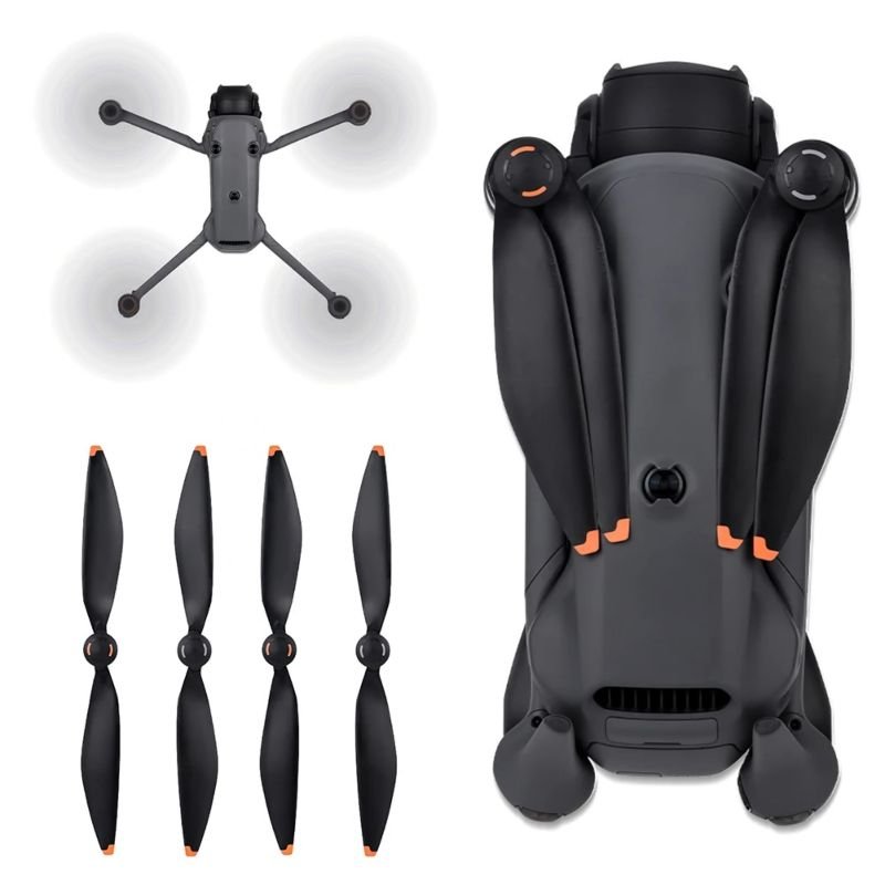 DJI Mavic 4 Pro Quick-Release Replacement Propellers (2 Pairs)