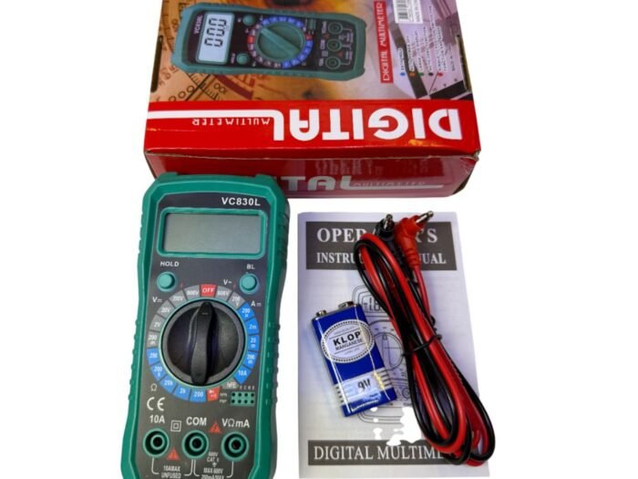 Digital Multimeter AC/DC 10A with Continuity Buzzer