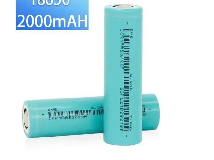 EVE 18650 Rechargeable Li-ion Battery Cell 2000mAh 20A