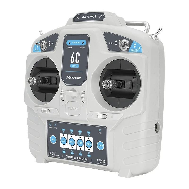 MicroZone MC6C Mini 2.4GHz 6CH Transmitter with Receiver - Image 2