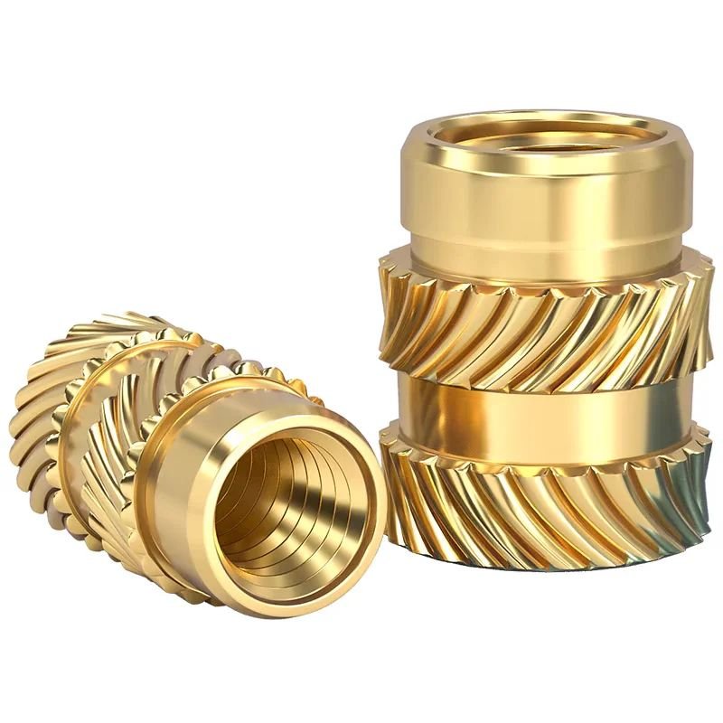 Brass Hot-Melt Threaded Insert Nuts M2 / M2.5 / M3 (5 Pcs) - Image 2