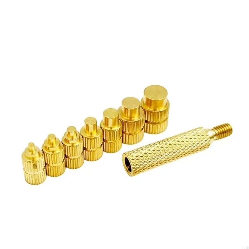 Heat-Set Brass Insert Nut Kit M2.5 – M8 for Soldering Iron - Image 2