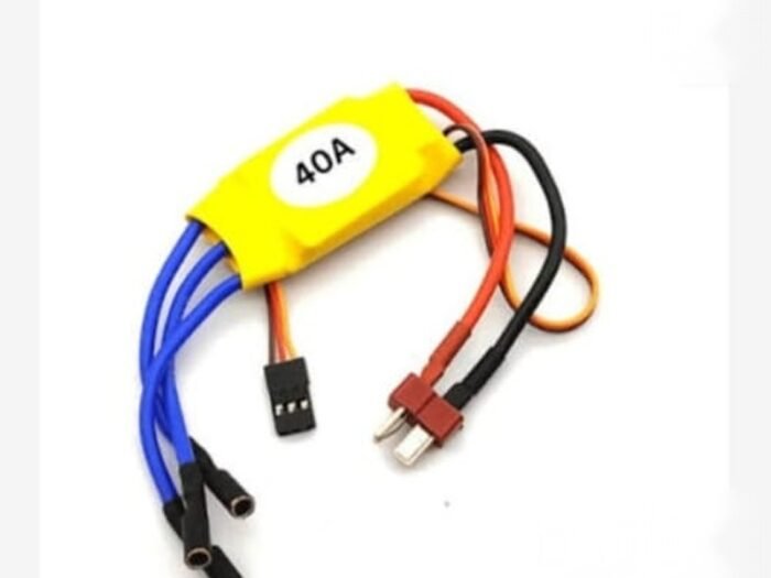 40A Brushless ESC 2-4S with 5V BEC – Electronic Speed Controller for Drone & RC Plane