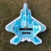 F22 Raptor RC Airplane Foam Kit – 720mm Wingspan Fixed Wing