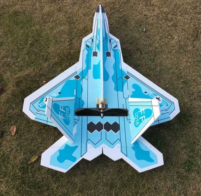 F22 Raptor RC Airplane Foam Kit – 720mm Wingspan Fixed Wing