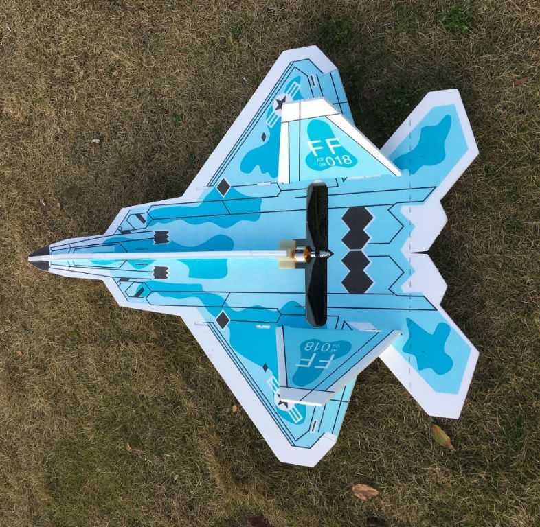 F22 Raptor RC Airplane Foam Kit – 720mm Wingspan Fixed Wing - Image 3