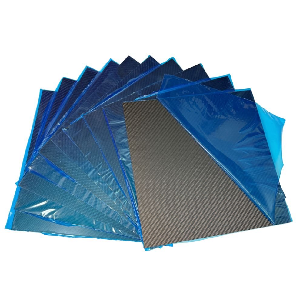 2mm Carbon Fiber Sheet 300 × 300mm – 3K Twill Matte
