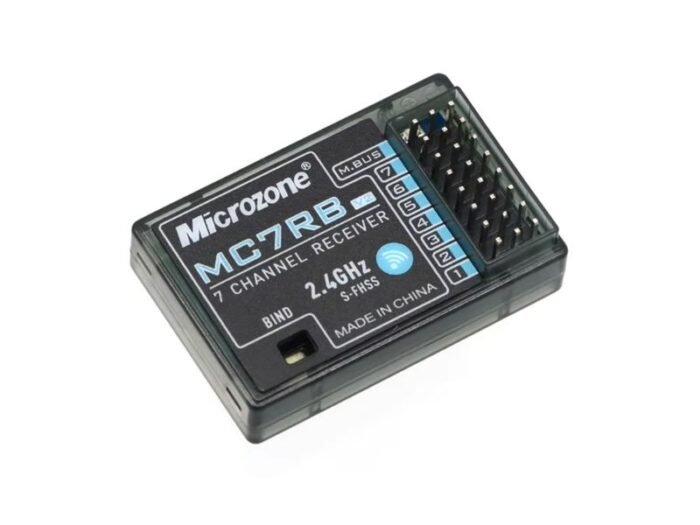 MicroZone MC7RB V2 7CH Receiver for MC6C Mini Transmitter