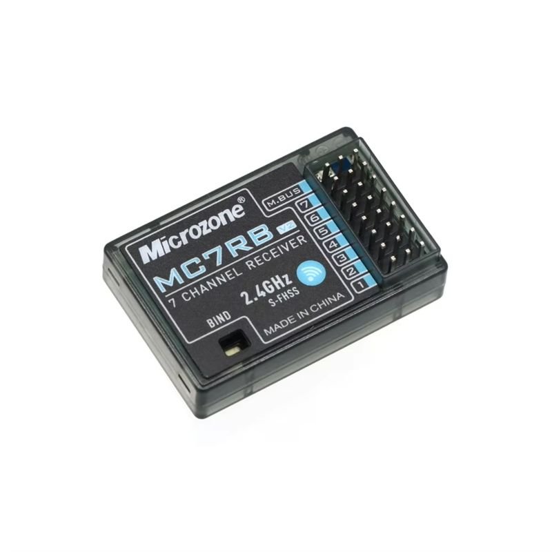 MicroZone MC7RB V2 7CH Receiver for MC6C Mini Transmitter
