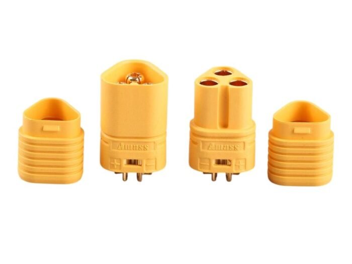Amass MT60H 3-Pin Motor Connector Male/Female Pair