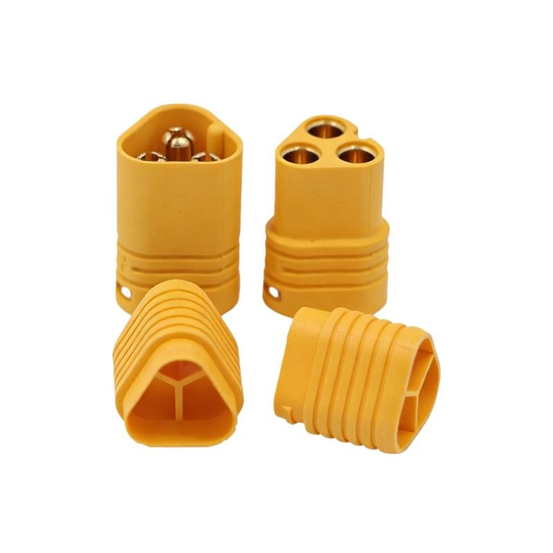 Amass MT60H 3-Pin Motor Connector Male/Female Pair - Image 2