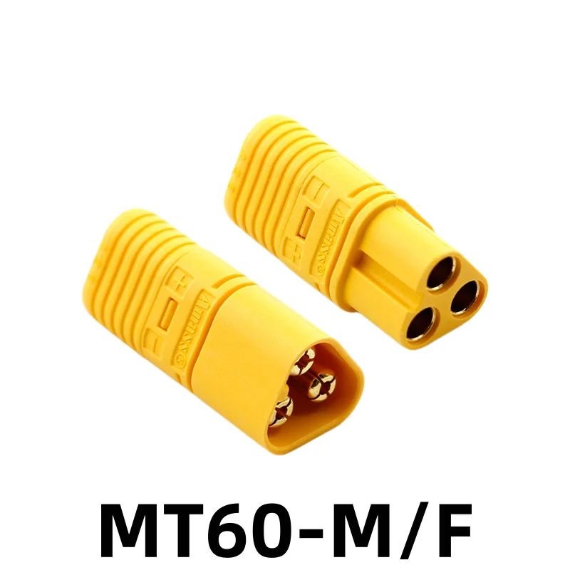 Amass MT60H 3-Pin Motor Connector Male/Female Pair - Image 3