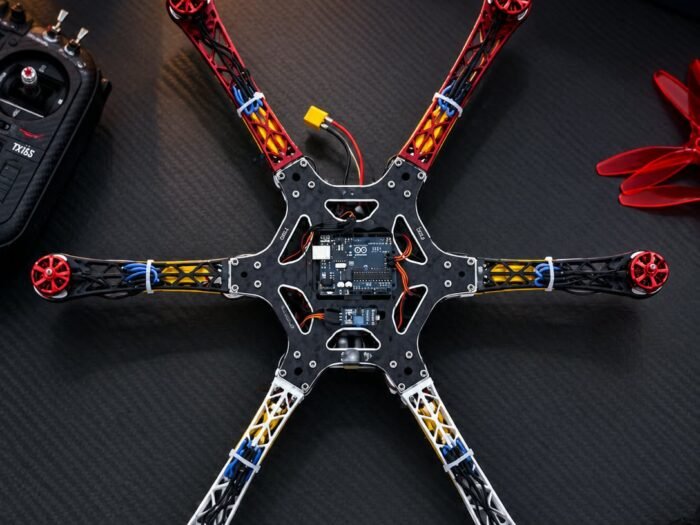 F550 Hexacopter Drone Frame Kit – 550mm 6-Arm Frame with PCB Power Board
